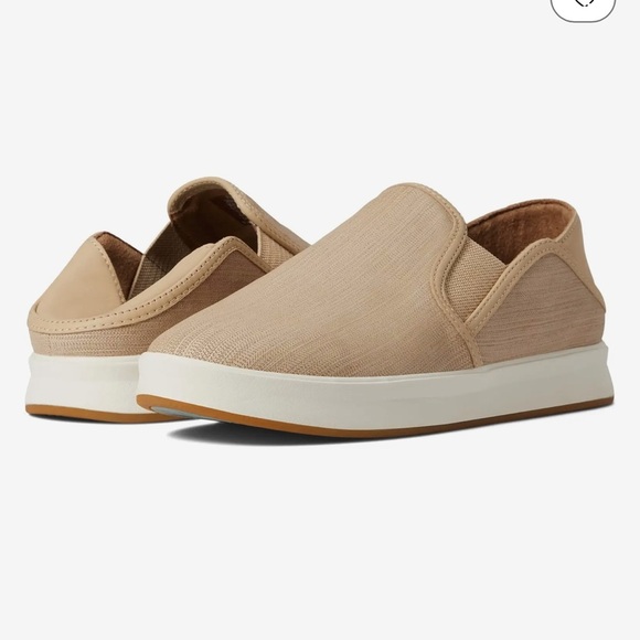 OLUKAI KI‘IHELE Convertible SHOE/Slide in Rose Dust. Size 7. - Picture 1 of 11